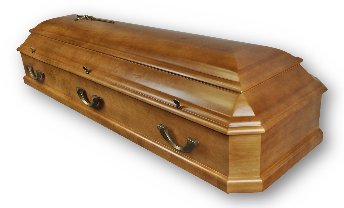 TO8 Amerykanka Olchowa Jasna olcha jasny sarkofag do pochówku
